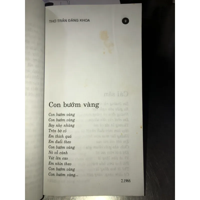 Thơ Trần Đăng Khoa 1019881