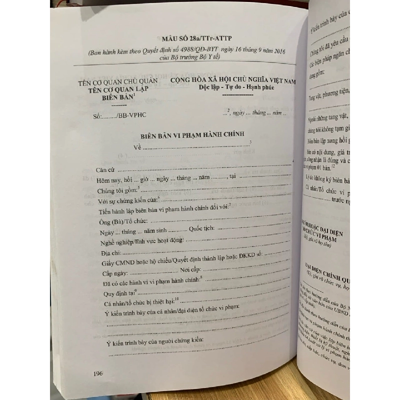 Hướng dẫn thanh tra an toàn thực phẩm- Bộ y tế thanh tra bộ 727971