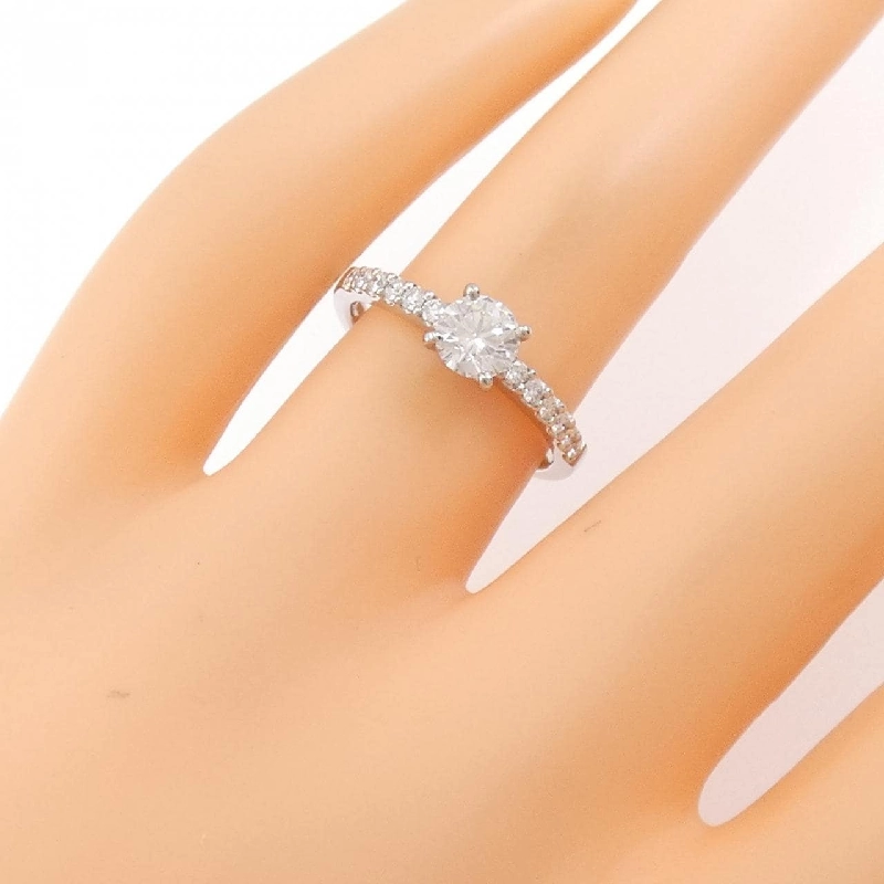 Nhẫn kim cương PT900 0.500CT D SI1 VG - Hàng hiệu Authentic 879442