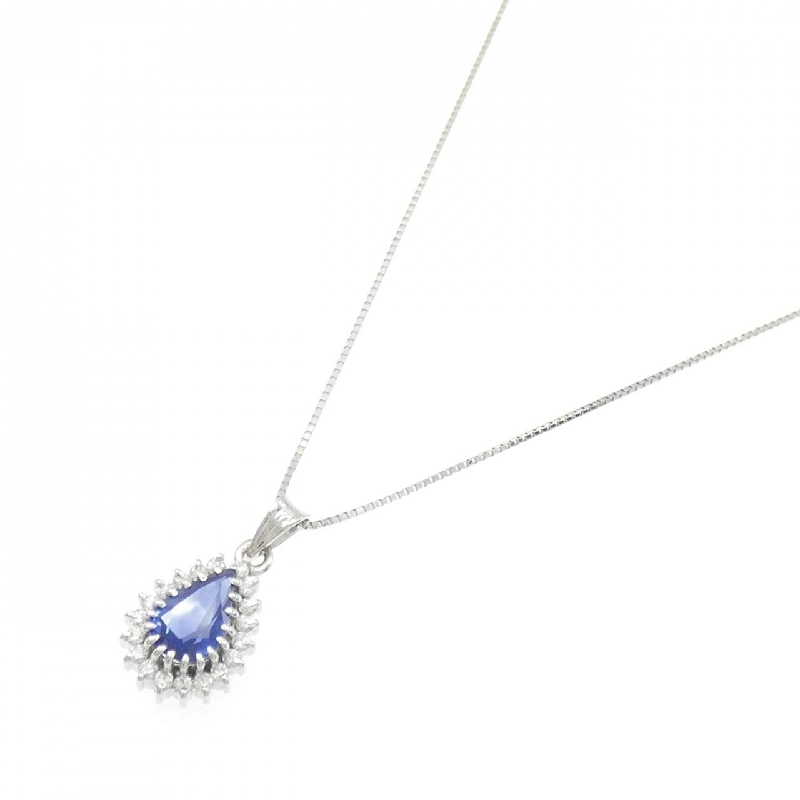 Dây chuyền Sapphire PT900/PT850 1.41CT - Hàng hiệu Chính hãng 857010