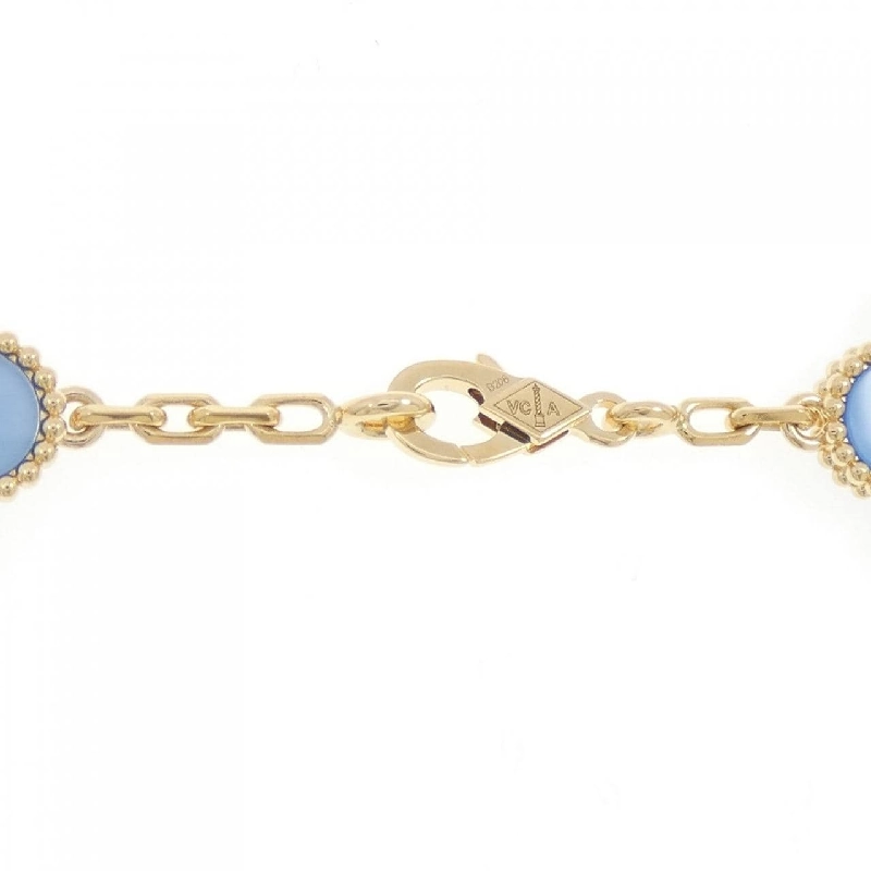 Vòng cổ Van Cleef & Arpels Vintage Alhambra 10 Motif - Hàng hiệu Authentic 842421