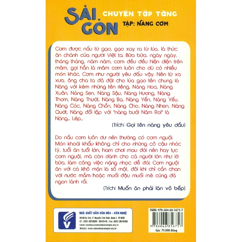 Sài Gòn, Chuyện Tập Tàng - Tập: Nàng Cơm - Lê Lade 404435
