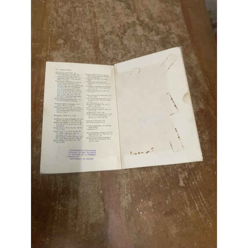 DISCOURSE ANALYSIS - Michael STUBBS 763157