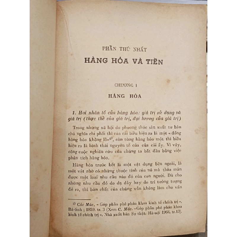 TƯ BẢN PHÊ PHÁN KHOA KINH TẾ CHÍNH TRỊ - CÁC MÁC 141736