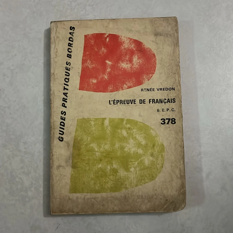 L’épreuve de Francais 503679