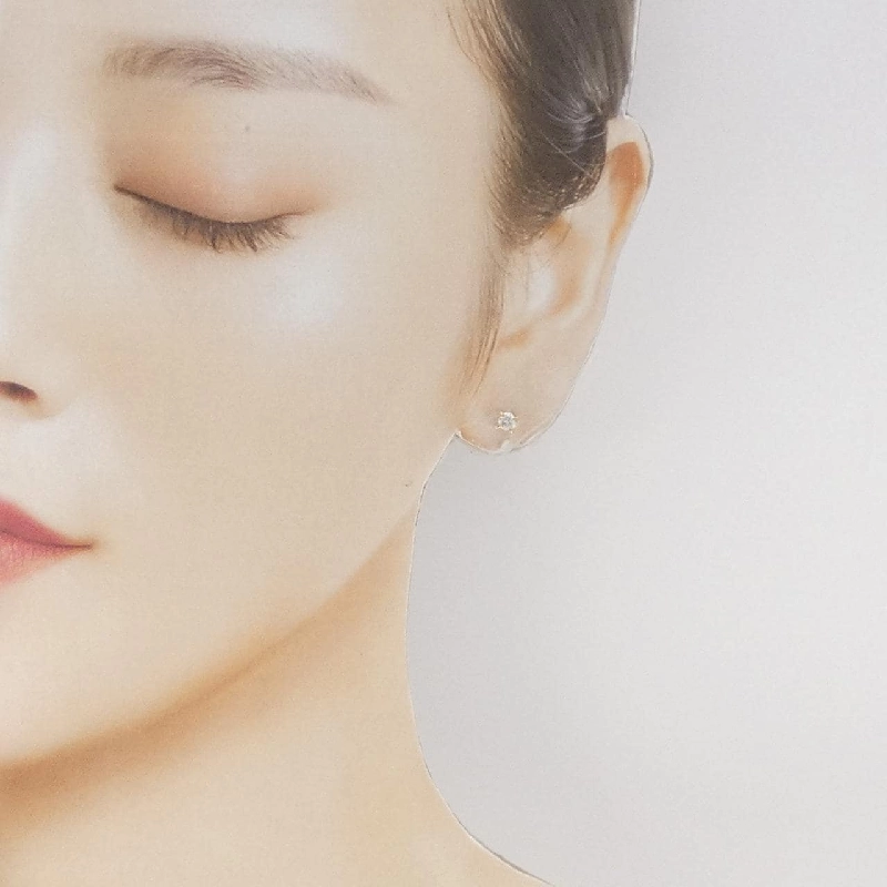 K18YG Solitaire Bông tai Kim cương 0.306CT - Hàng hiệu Chính hãng 868077