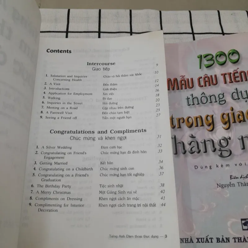Bộ 2 quyển LUYỆN ĐÀM THOẠI GIAO TIẾP TIẾNG ANH HẰNG NGÀY VÀ CÔNG VIỆC.  590176
