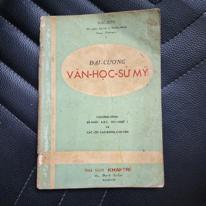 Đại cương văn học sử Mỹ | Đắc sơn | 1961 930009
