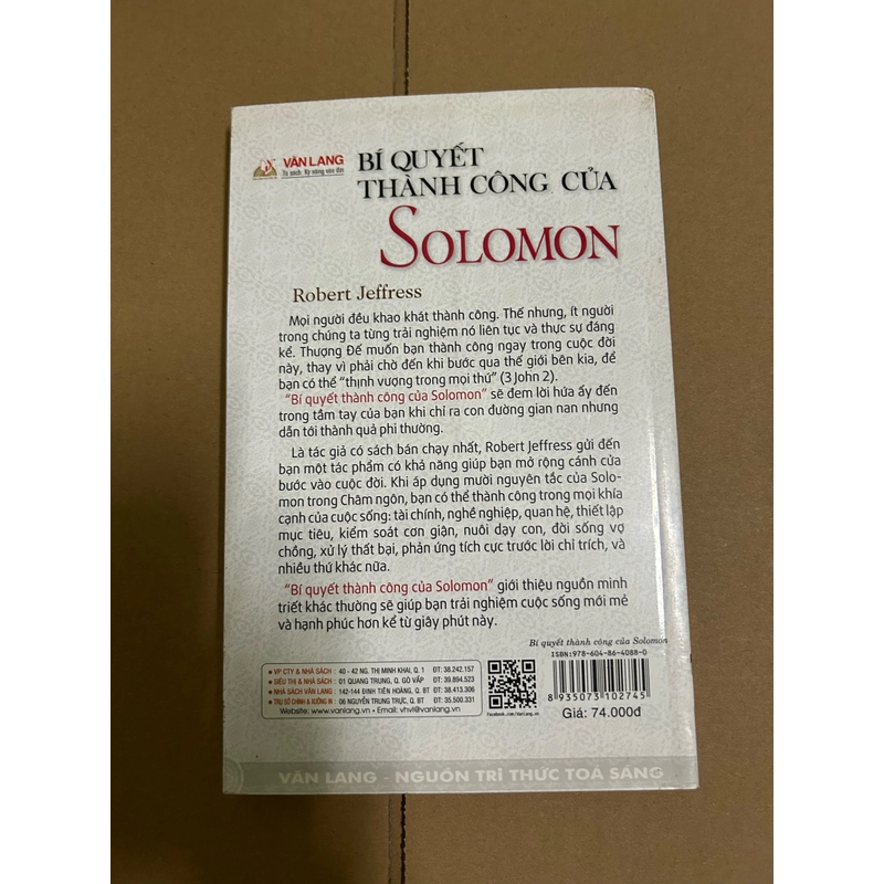 Bí quyết thành công của Solomon 507233