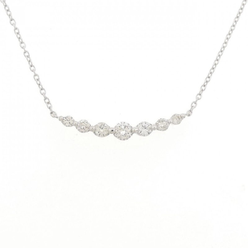 K18WG Dây chuyền kim cương 0.36CT - Hàng hiệu Chính hãng 863921