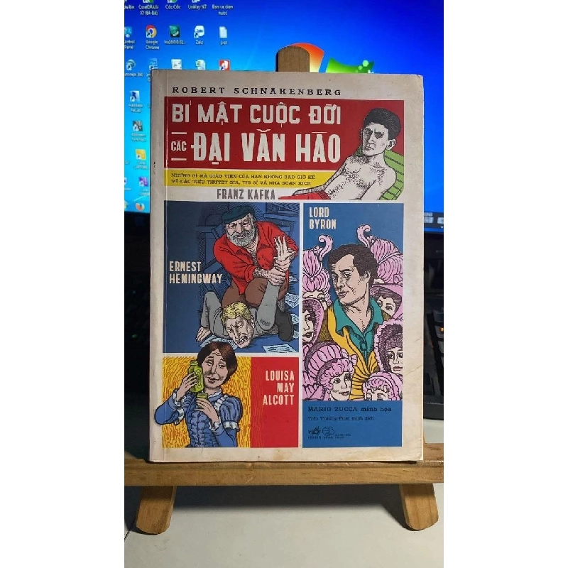 Bí Mật Cuộc Đời Các Đại Văn Hào - Robert Schnakenberg STB1650 Danh Nhân 534534