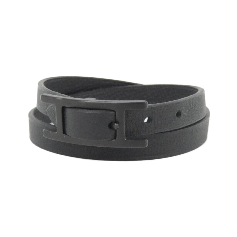 Bộ vòng tay Hermès Biarpi Double Tour So Black 010700CH - Hàng hiệu Authentic 772571