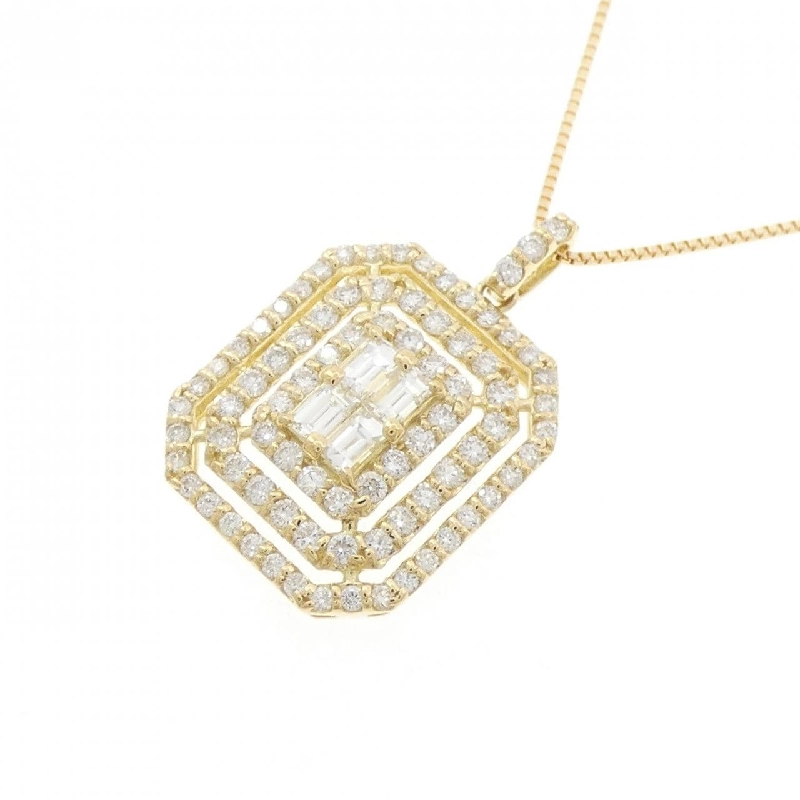 K18YG Dây chuyền kim cương 0.70CT - Hàng hiệu Chính hãng 865949