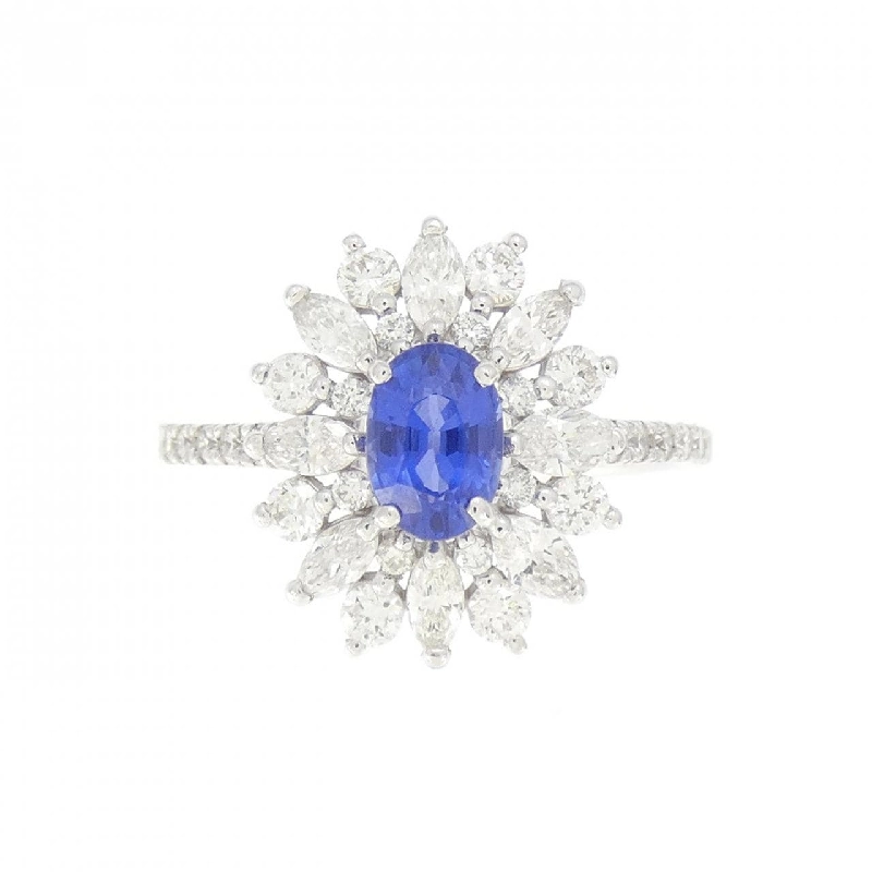 Nhẫn Sapphire K18WG 0.58CT - Hàng hiệu Chính hãng 856144