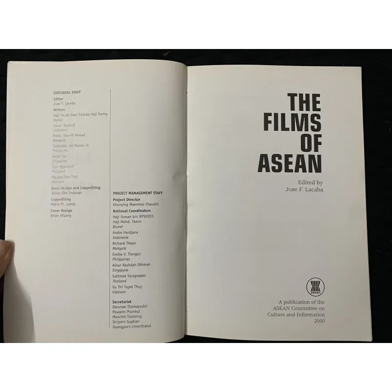 The Films of ASEAN- Jose F. Lacaba biên tập.  1002878
