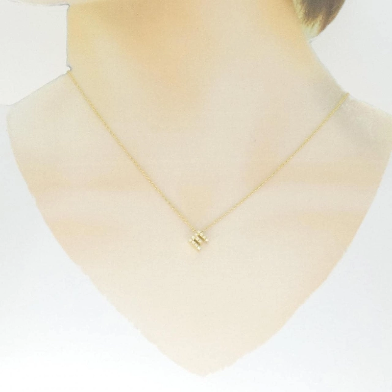 Ponte Vecchio Dây chuyền Chữ cái 0.06CT - Hàng hiệu Chính hãng 845975