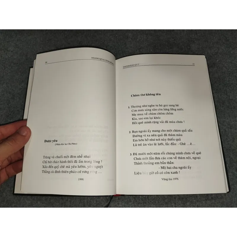 NGANG QUA CÁNH ĐỒNG - THƠ HOÀNG QUÝ 729317