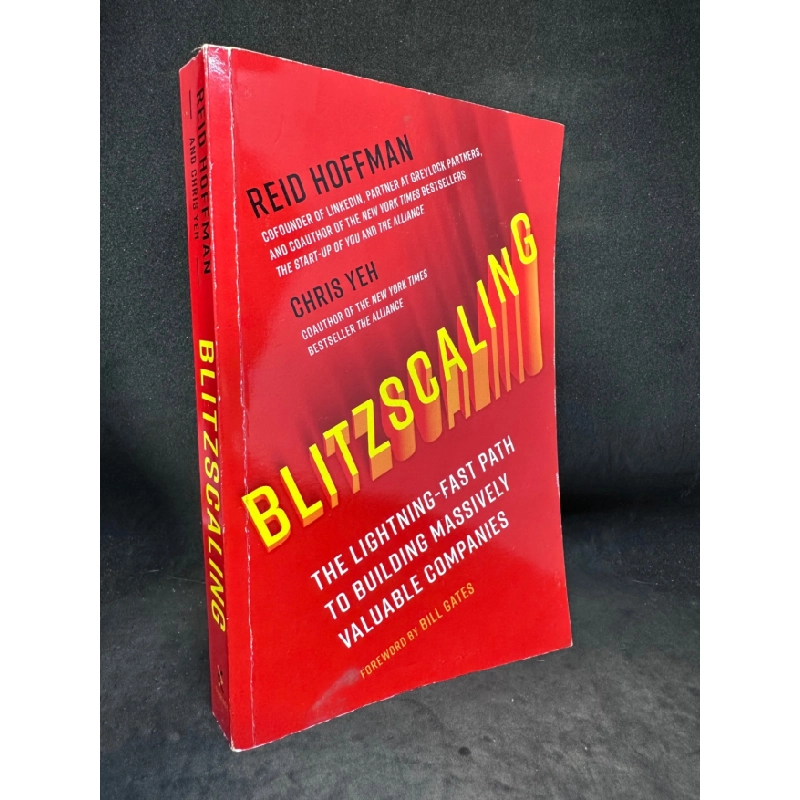 [Phiên Chợ Sách Cũ] Blitzscaling: The Lightning-Fast Path to Building Massively Valuable Companies - Reid Hoffman 1503 409470