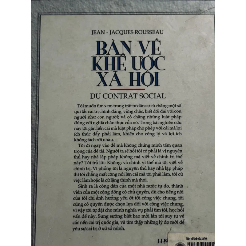 Bàn về khế ước xã hội (bìa cứng) 759340