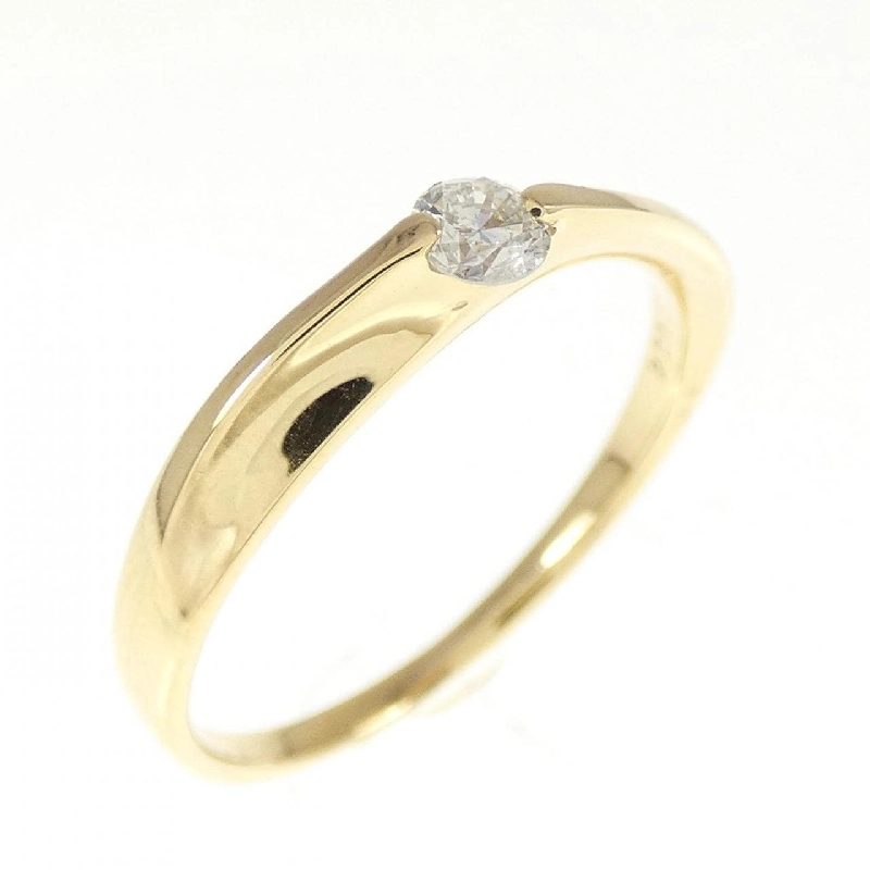 Nhẫn kim cương K18YG 0.14CT 669369
