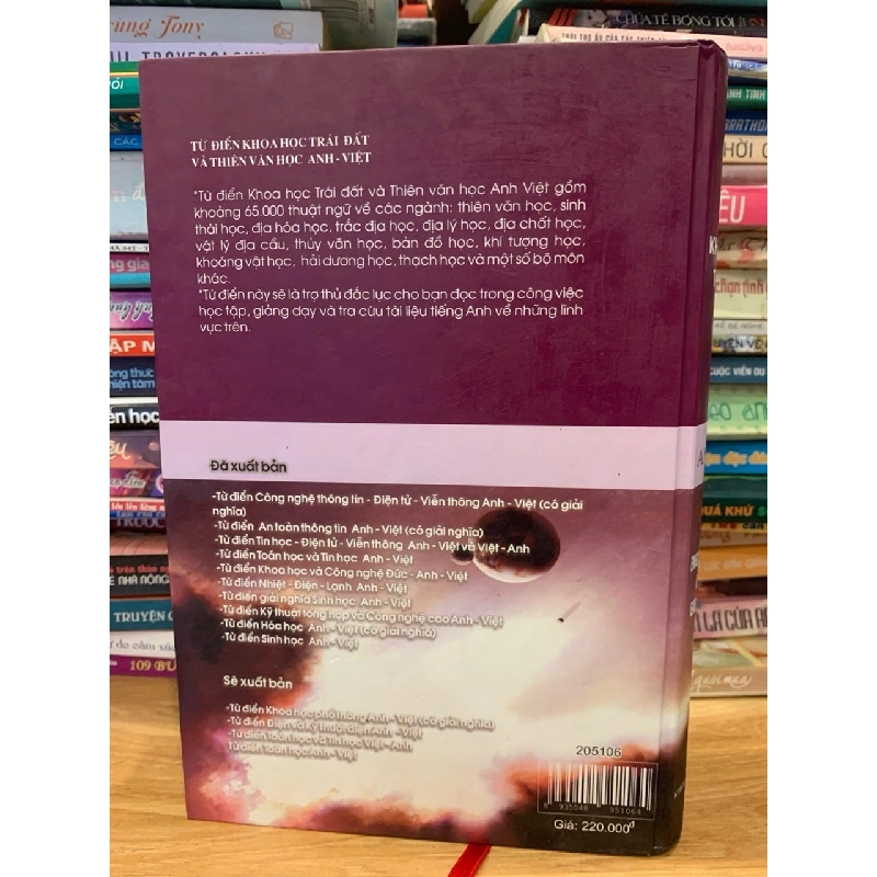 Từ điển khoa học trái đất & Thiên văn học Anh Việt 786151