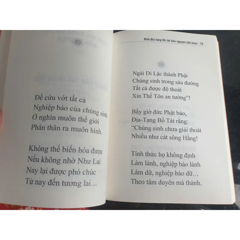 Sách Kinh Địa Tạng Bồ Tát Bổn Nguyên Thi Hóa Trọn Bộ 680672