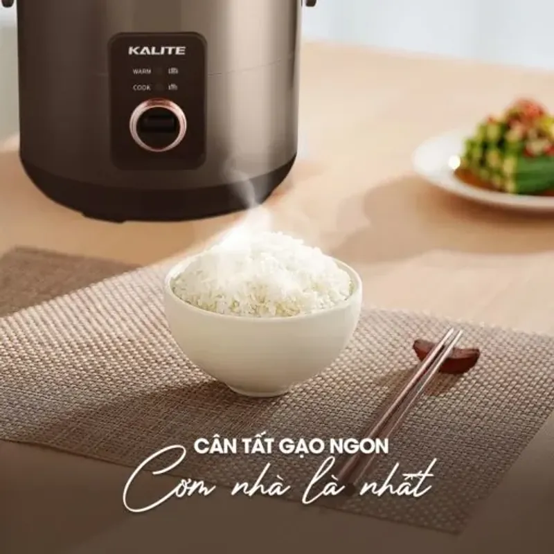 Nồi cơm điện Kalite KRC8018 chính hãng lòng gốm Ceramic chống dính, chống xước, mới 100% 572931