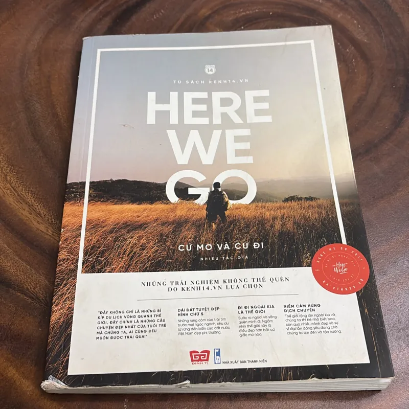 II Sách Kỹ Năng: Here We Go _ Cứ Mơ Và Cứ Đi - Nhiều Tác Giả - 2017 1008417