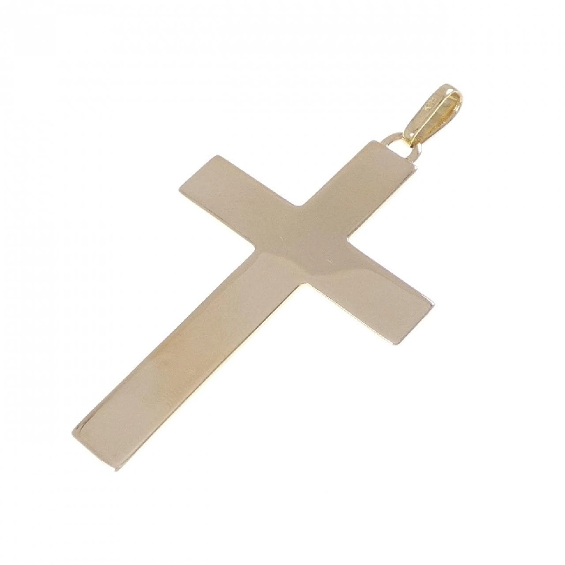 K18YG Mặt dây chuyền hình chữ thập - Hàng hiệu Chính hãng 866102