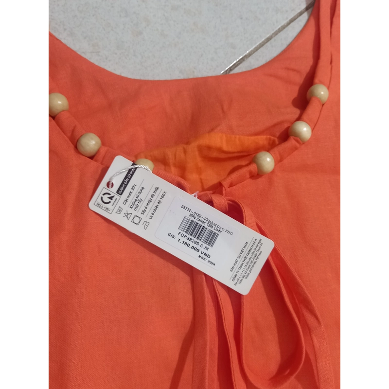 Đầm Pantio New màu cam sz M 463943