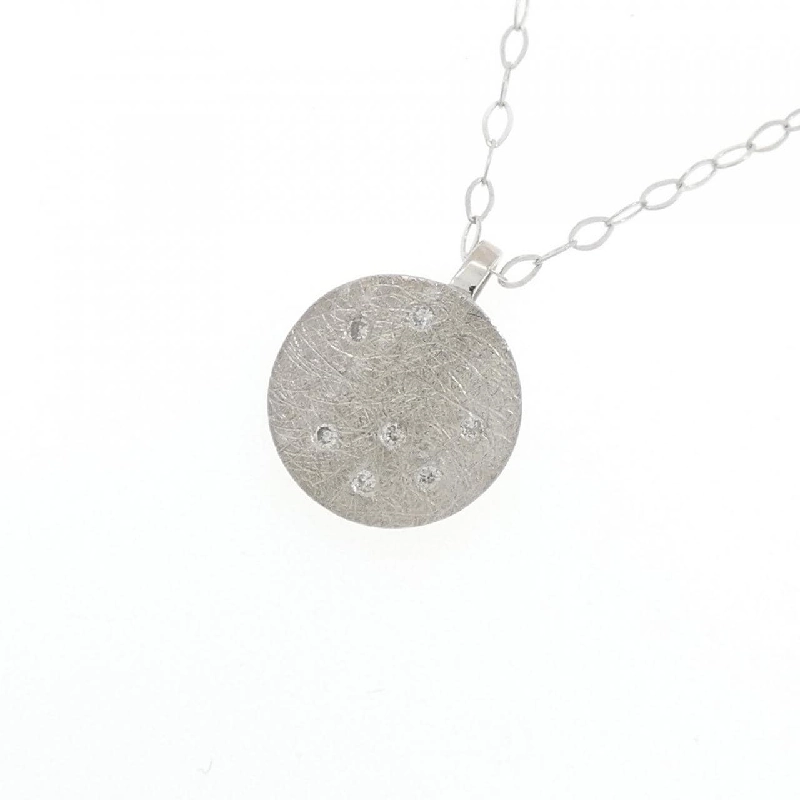 K18WG Dây chuyền kim cương 0.03CT - Hàng hiệu Chính hãng 859939