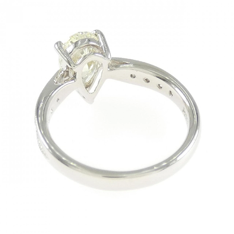 Nhẫn kim cương PT900 1.556CT VLY VS2 hình giọt nước - Hàng hiệu Authentic 871407