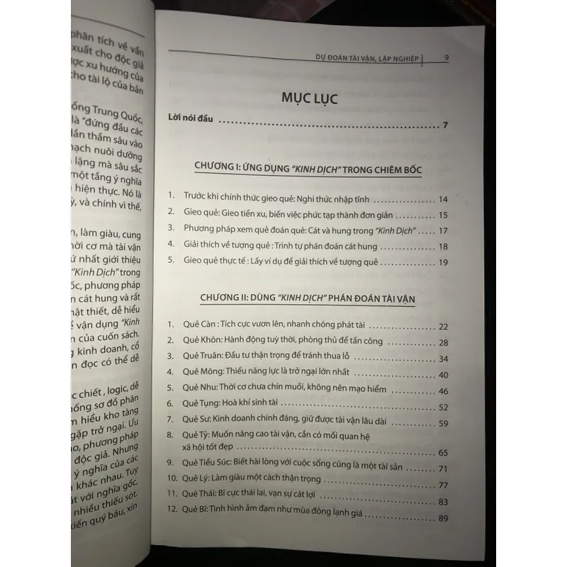 Chu dịch thần đoán - Dự đoán tài vận, lập nghiệp  703514