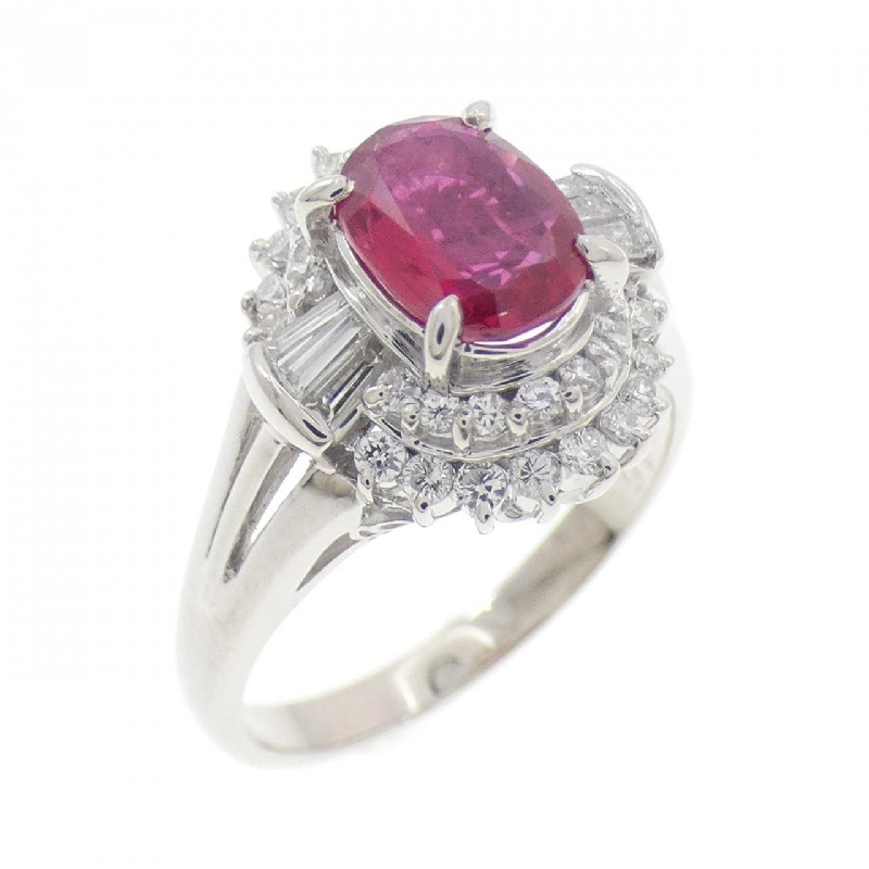 Nhẫn Ruby PT900 1.11CT - Hàng hiệu Chính hãng 850622