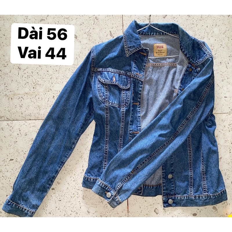 Áo bò Sisley basic denim nam cá tính 493899