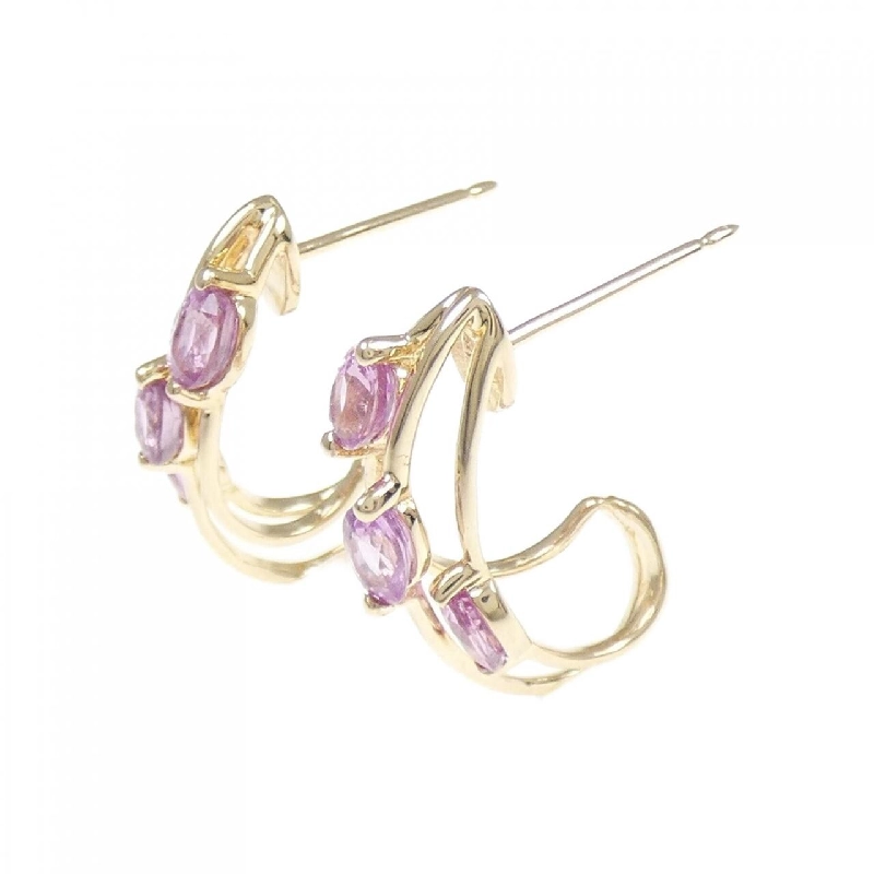 K14YG Sapphire Bông tai 1.00CT - Hàng hiệu Chính hãng 876583