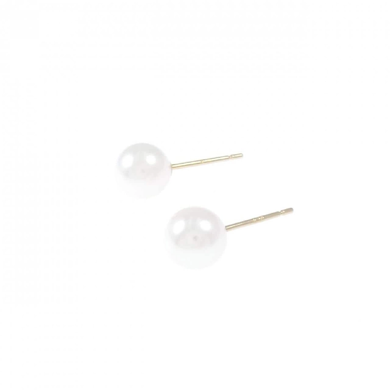 K18YG Bông tai ngọc trai Akoya 6.0mm - Hàng hiệu Chính hãng 871889