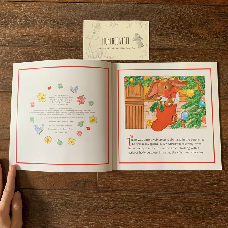 Sách tranh tiếng anh The Velveteen Rabbit, Used, tình trạng mới 478677