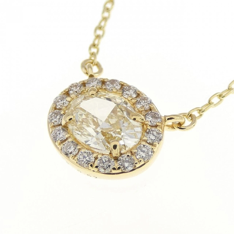 K18YG Dây chuyền kim cương 0.62CT - Hàng hiệu Chính hãng 863506