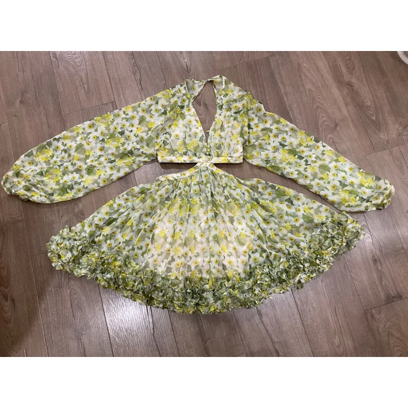 Đầm nữ size S, Dear*jose dưới 50 kg,, hở lưng. Chất liệu voan cao cấp. 1066626