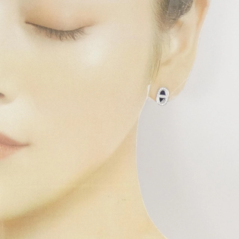 Bông tai Hermès Chaine d'Ancre Contour 665879