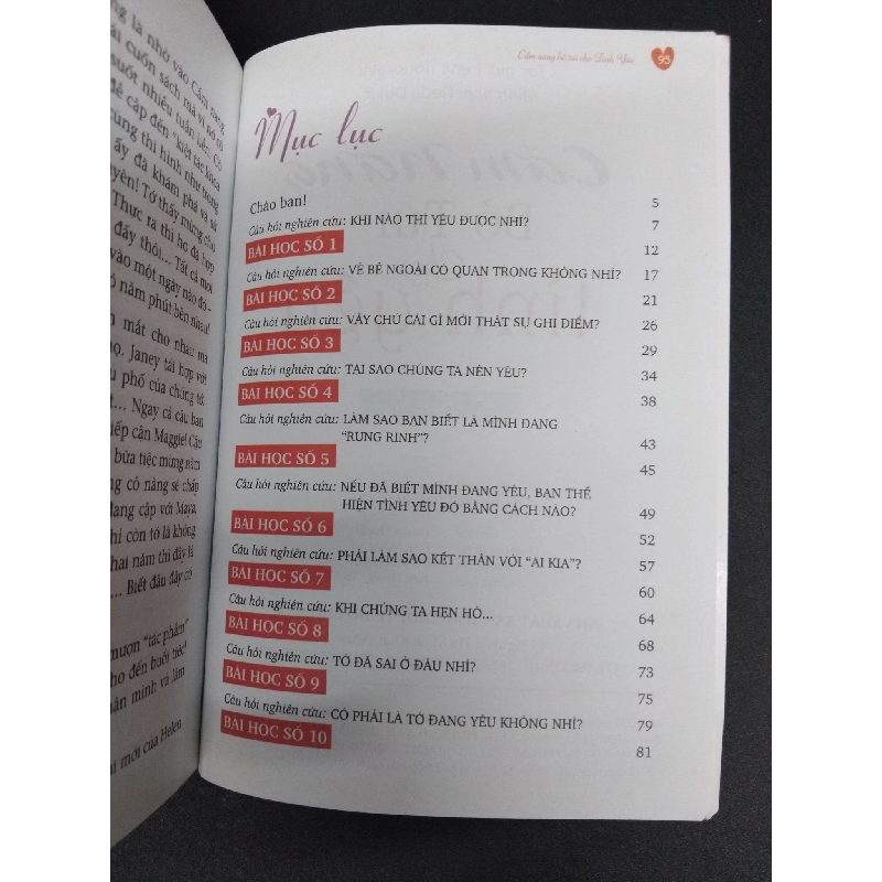 Cẩm nang bỏ túi cho tình yêu mới 80% ố bẩn 2012 HCM1008 Irena Tiodorovic VĂN HỌC 916542