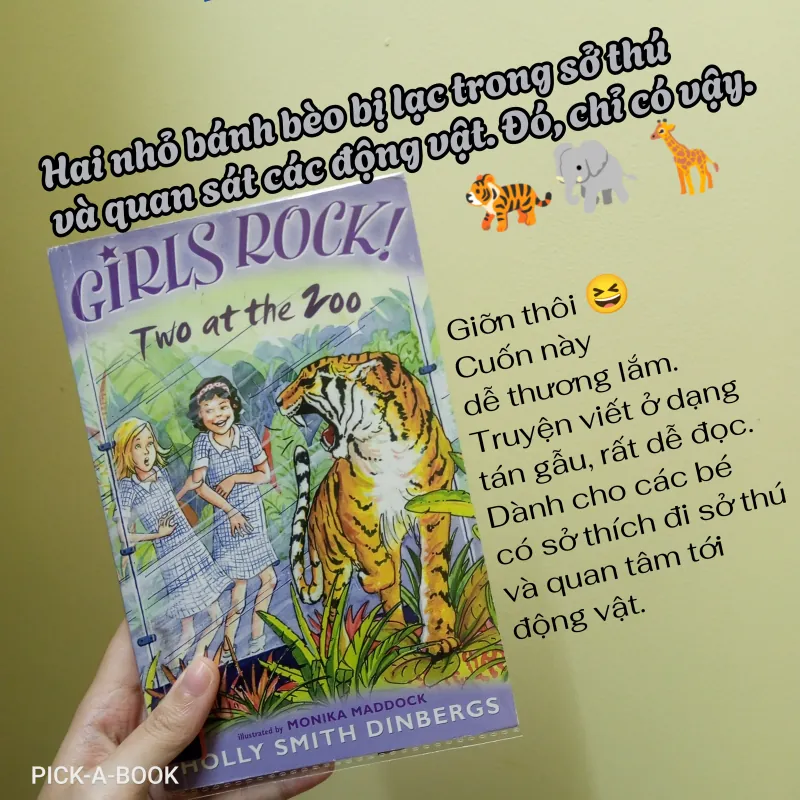 [Ngoại văn] Girls Rock Two At The Zoo Truyện Tiếng Anh Hài hước 589763