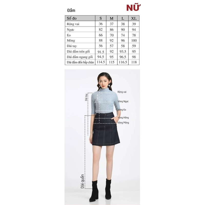 Đầm dạo phố vải linen dáng xòe thân thêu họa tiết chân váy xếp nếp - PANTIO 444308