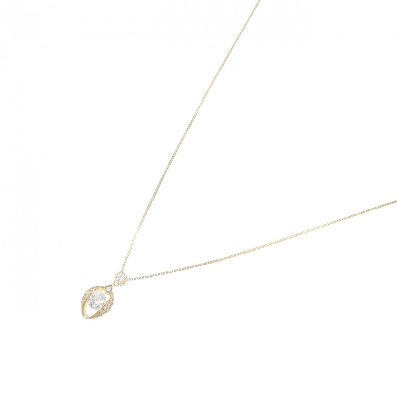 K18YG Dây chuyền kim cương 0.234CT - Hàng hiệu Authentic 860664