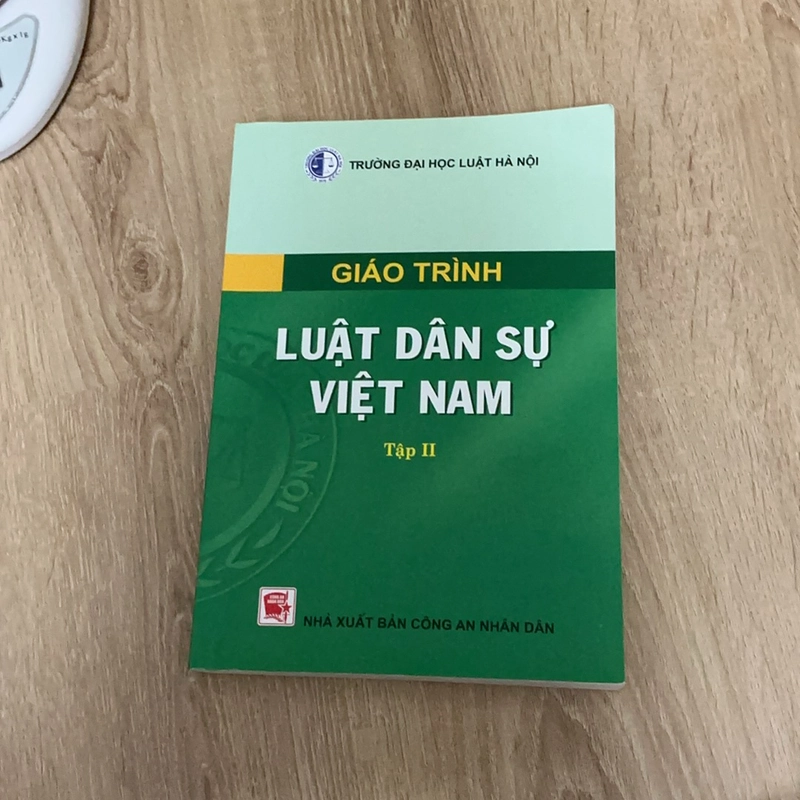 Giáo trình luật dân sự Việt Nam - tập 2 - Đại học Luật 478486