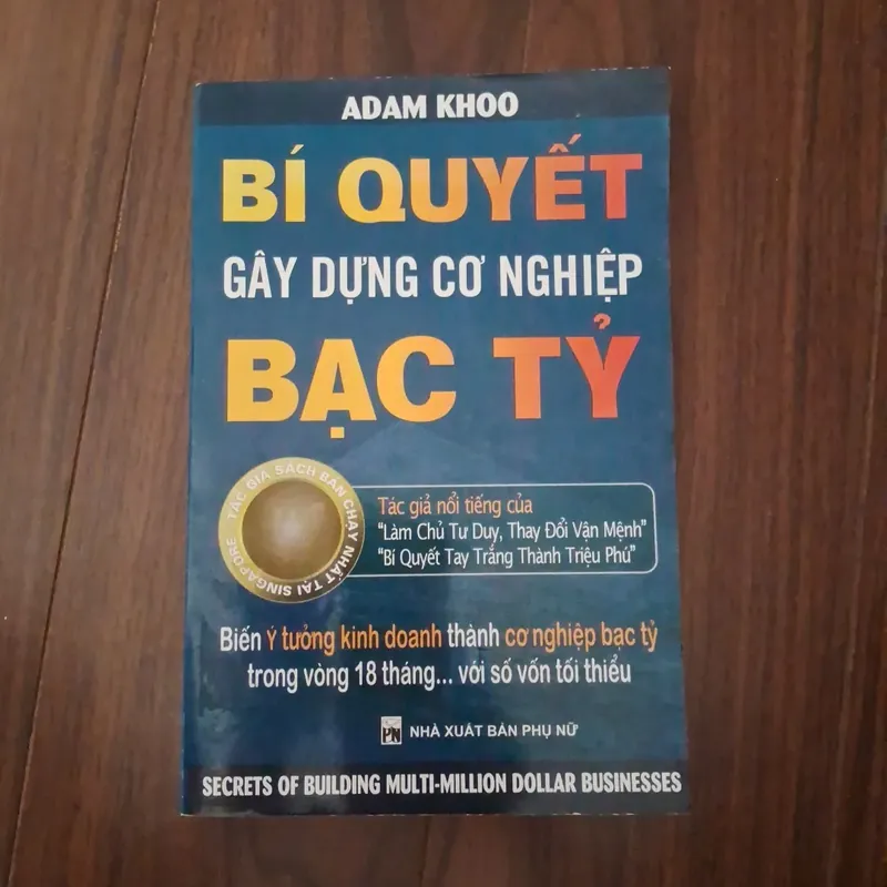 Bí quyết gây dựng cơ nghiệp bạc tỉ 593187