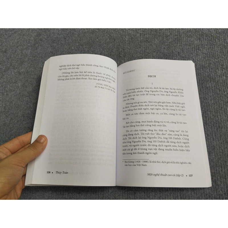 MỘT NGHỆ THUẬT CAO CẢ TẬP 2 (DỊCH VĂN HỌC - VĂN HỌC DỊCH) 469936