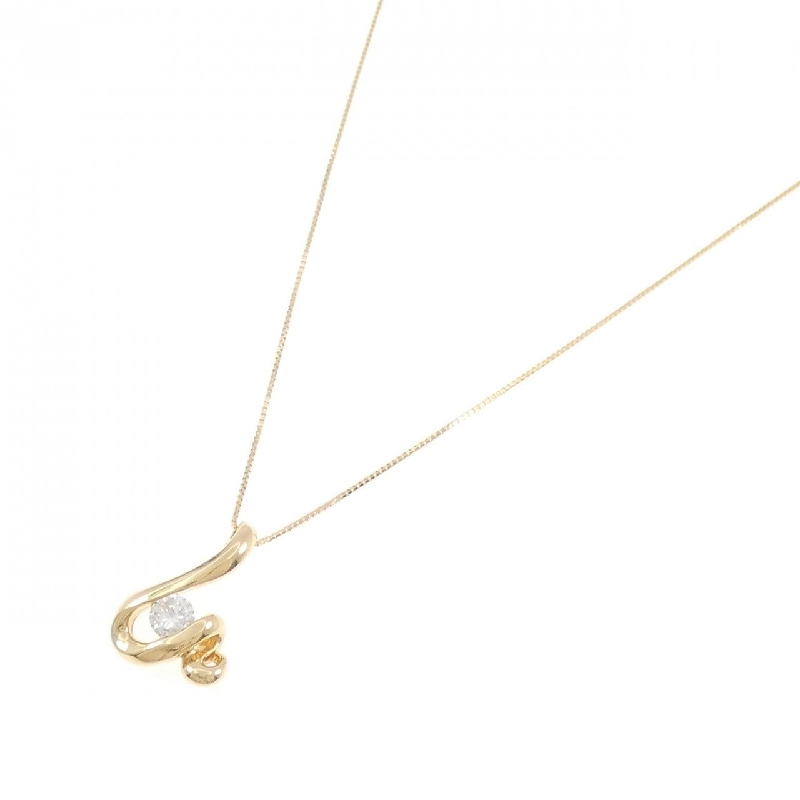 K18YG Dây chuyền kim cương 0.34CT - Hàng hiệu Chính hãng 862889