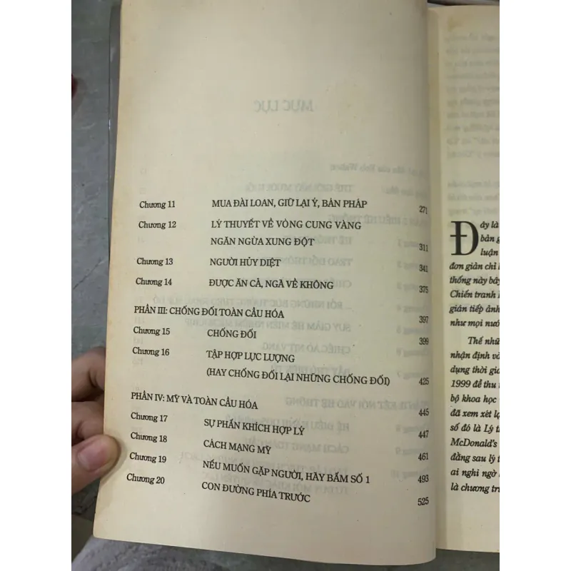 CHIẾC LEXUS VÀ CÂY Ô LIU - THOMAS L. FRIEDMAN 740691
